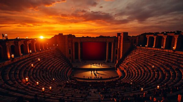 Idées créatives pour maîtriser un spectacle romain avec chandelles